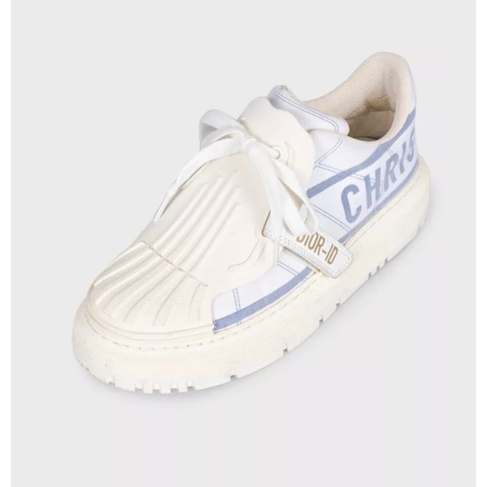 Christian Dior Dior-ID Black Textile Sneakers Size 37 - Picture 3 of 5